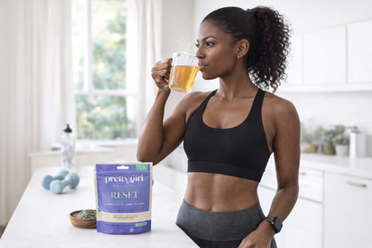 Pretty Girl Reset Detox Tea, Herbal Cleanse | Caffeine-Free | 1 Serving Sample