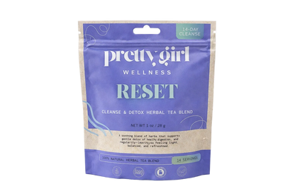RESET – Detox Tea, 14-Day Herbal Cleanse | Caffeine-Free | 1 oz (14 servings)