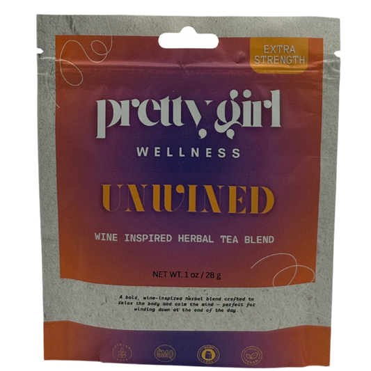 UNWINED – Wine inspired Tea by Pretty Girl Wellness | Caffeine-Free | 1 Serving Sample