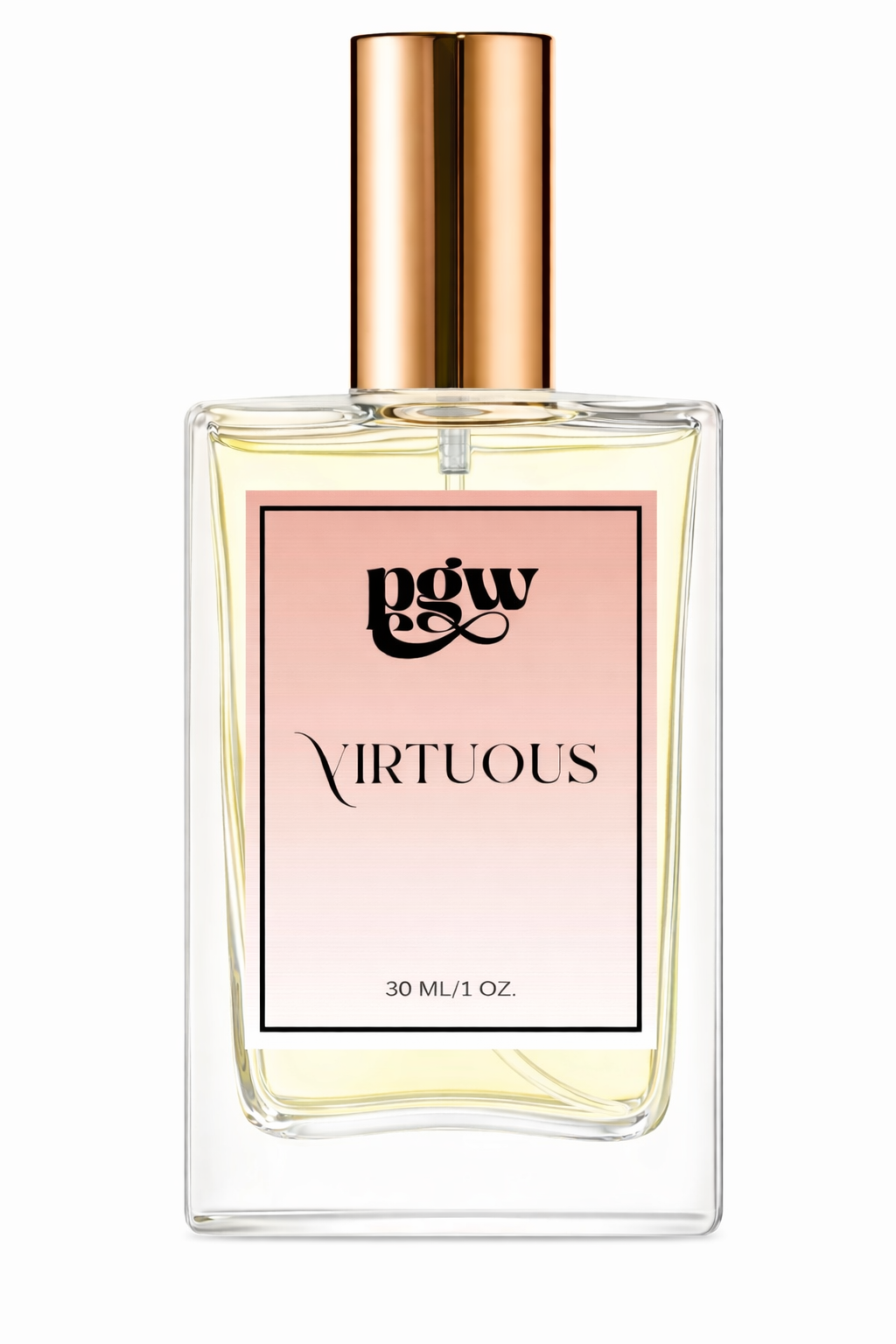 PGW Virtuous Luxury Perfume | Long Lasting Floral Vanilla Amber Fragrance | 30ml Extrait de Parfum